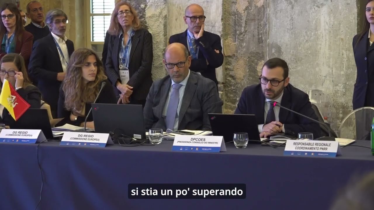 Comitato di Sorveglianza Palermo novembre 2025