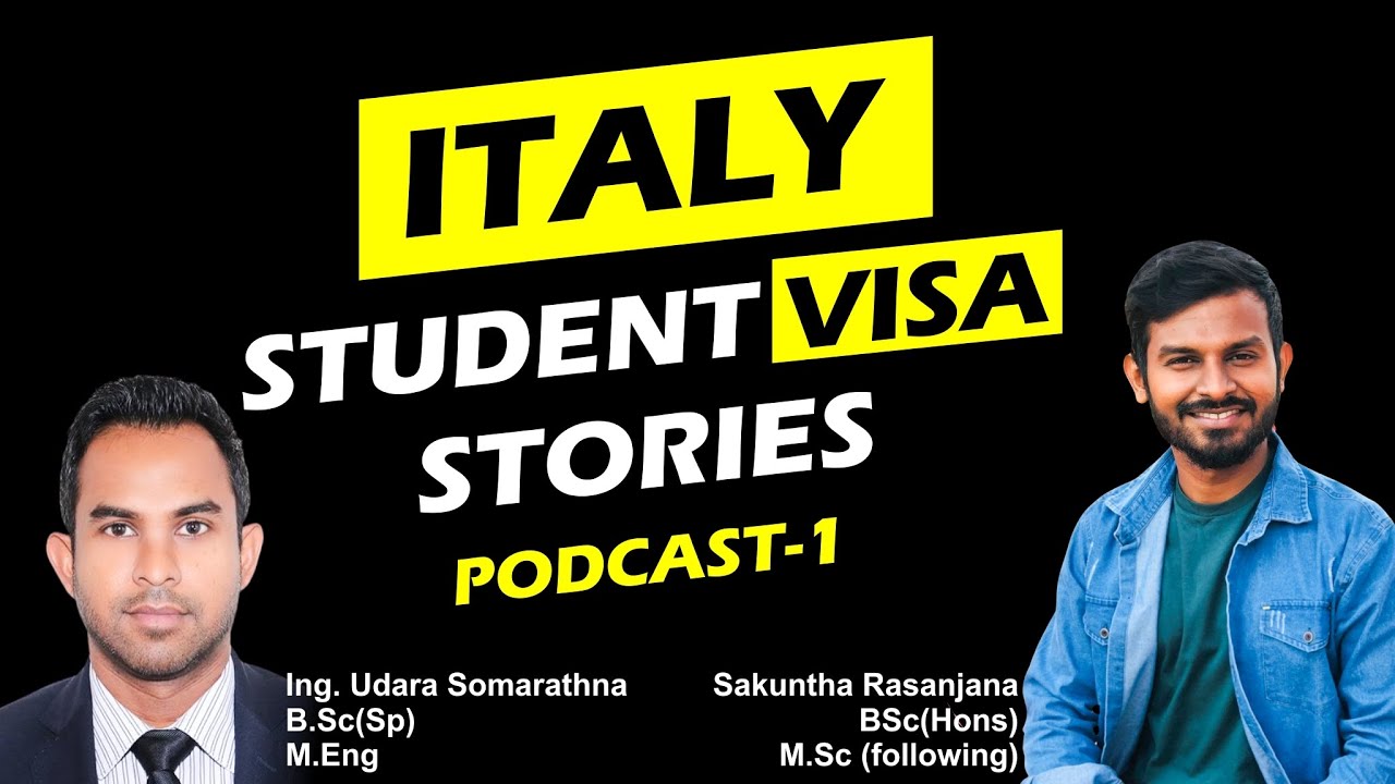PODCAST l ITALY STUDENT VISA l REAL STORIES #italystudentvisa