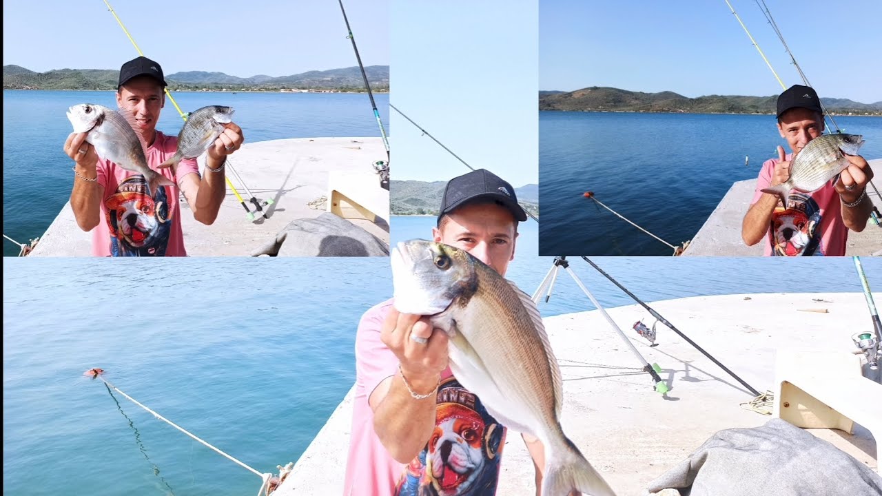 Ψάρεμα τσιπουρας θηρίο..😱😱έγινε χαμός.. παραλίγο ο τριποδας στη θάλασσα🌊