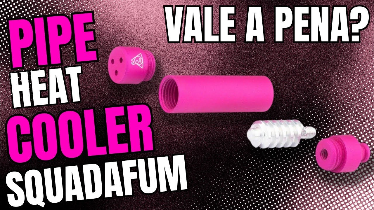 Metal pipe Heat Cooler Squadafum vale a pena? | Review e teste
