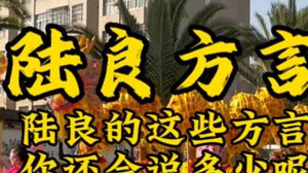 陆良方言真的是博大精深①：很多漂泊在外的陆良老乡说快不会说陆良话啦，那你一定不要错过这期视频。#陆良 #宣传家乡旅游文化 #弘扬和传承民俗文化 #陆良方言
