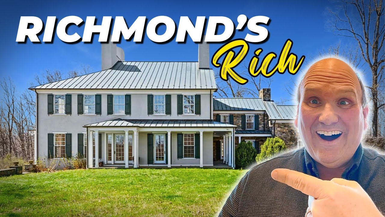 Where Do RICHMOND Virginia's Ultra Wealthy Live? | RVA's 5 Most EXPENSIVE Zip Codes!! 🤯