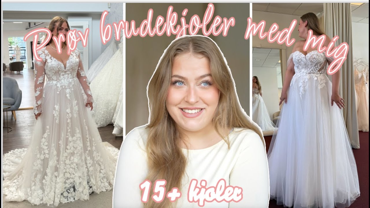 KOM MED MIG PÅ BRUDEKJOLE-SHOPPING!!!