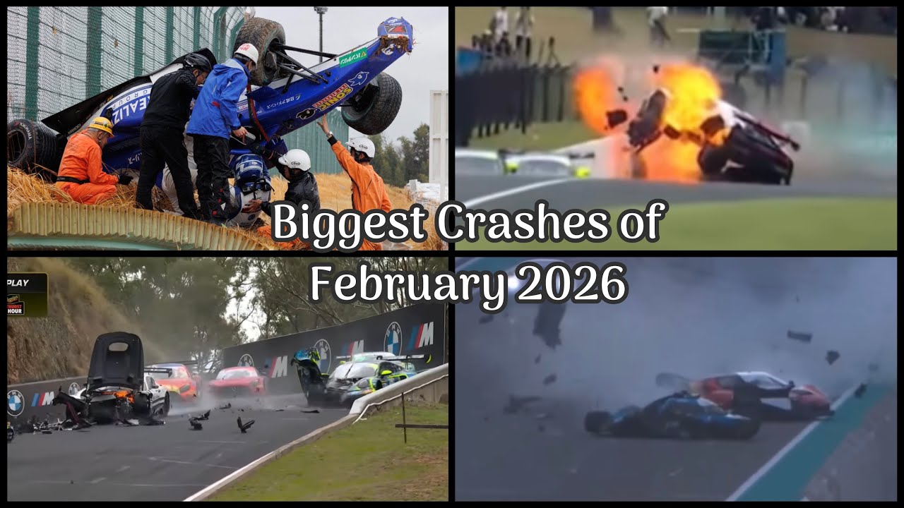 Biggest Motorsport Crashes of February 2026 
