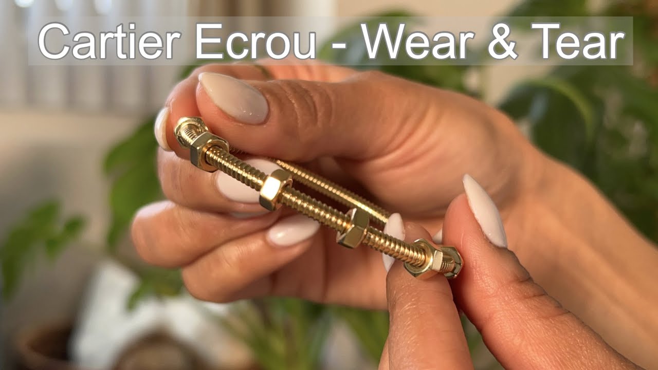 Браслет Cartier Ecrou | Износ за 1 год | История ремонта