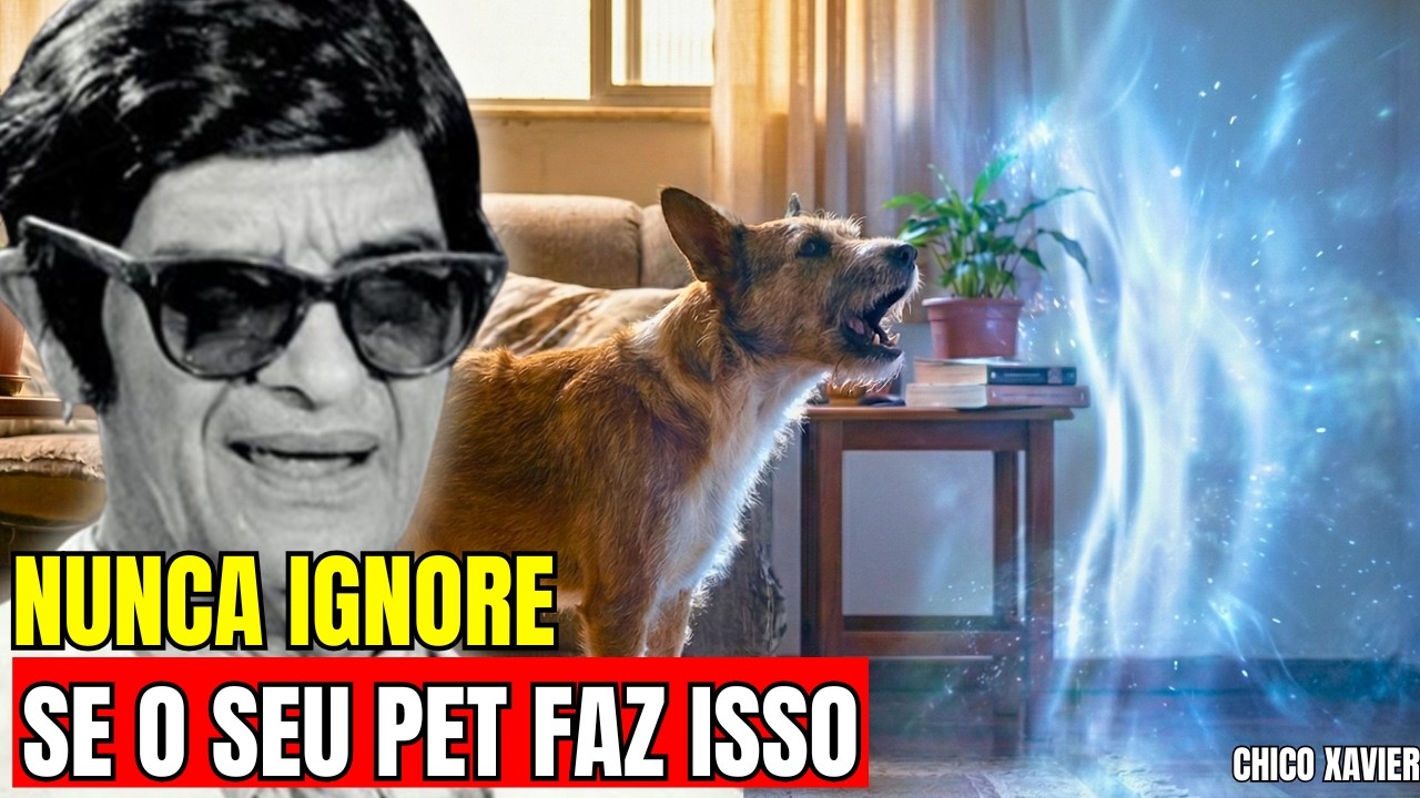 Chico Xavier Revela: Por Que Alguns Cães Ficam Latindo para o Nada?