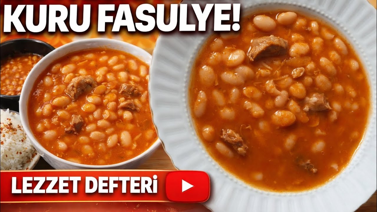 TAM KIVAMINDA ETLİ KURU FASÜLYE TARİFİ 