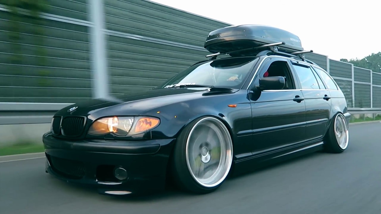 BMW E46 Stance Wagon Air Ride Leon Hardiritt Waffe 18