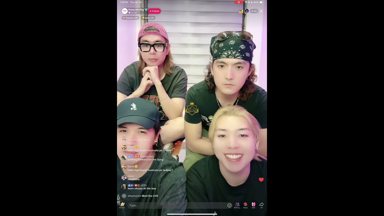 Press Hit Play TikTok Live | 01.16.2025