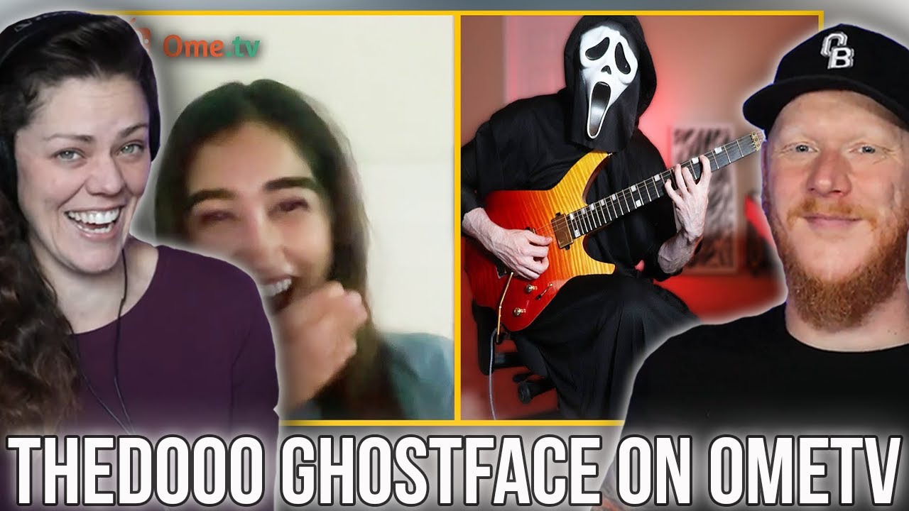 Ghostface исполняет серенады для девушек на OmeTV РЕАКЦИЯ | OB DAVE РЕАКЦИЯ #thedooo