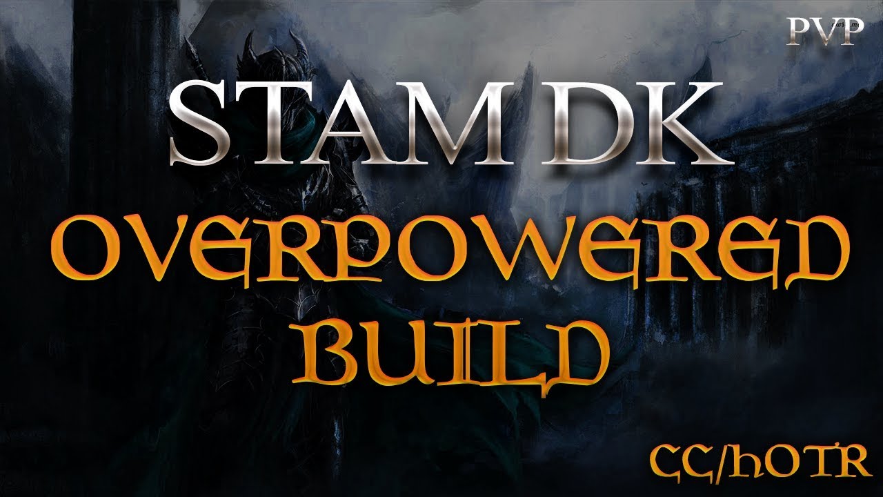 The OVERPOWERED STAM DK BUILD - My SECRET PvP BUILD | Clockwork City / HOTR | DragooX