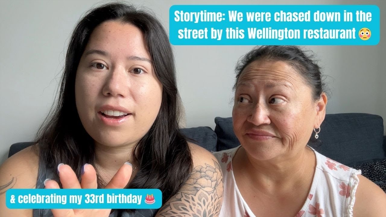 We were chased down in the street like criminals in Wellington 😳 & my 33rd birthday celebrations 🎉