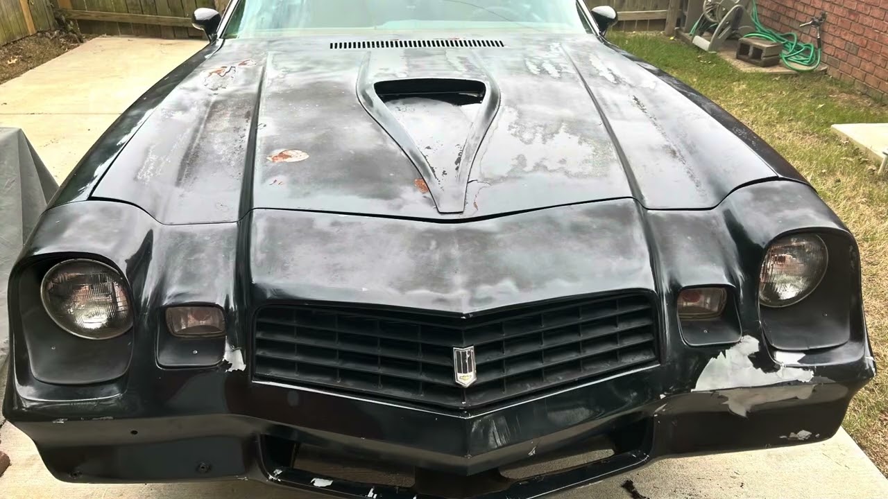 79 Camaro Making progress
