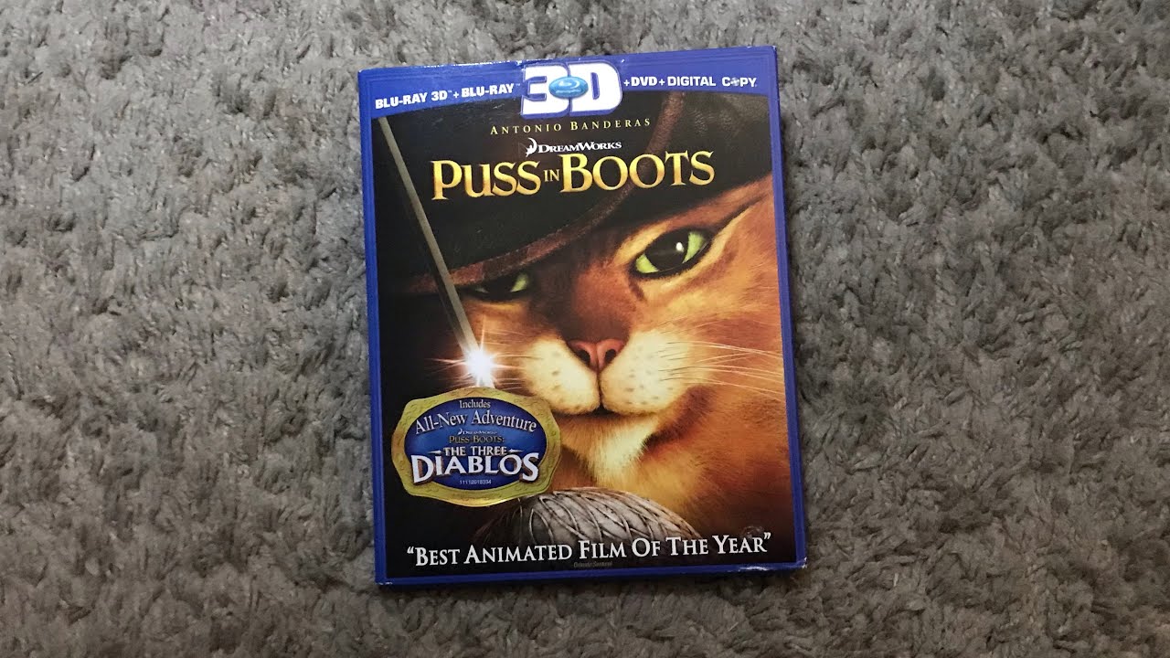 Puss in Boots (2011) - 3D Blu-Ray Showcase