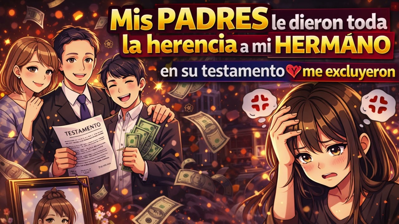 Mis PADRES le dieron toda la herencia a mi hermano en su testamento y me excluyeron