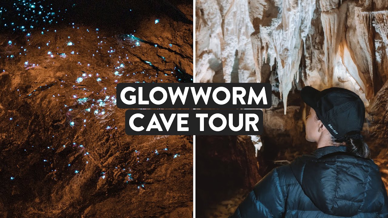 GLOW WORMS Of New Zealand | Waitomo Ruakuri Cave Tour | 2 of 2