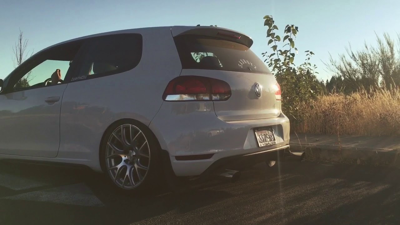 MK6 GTI - CATLESS STRAIGHT PIPE EXHAUST