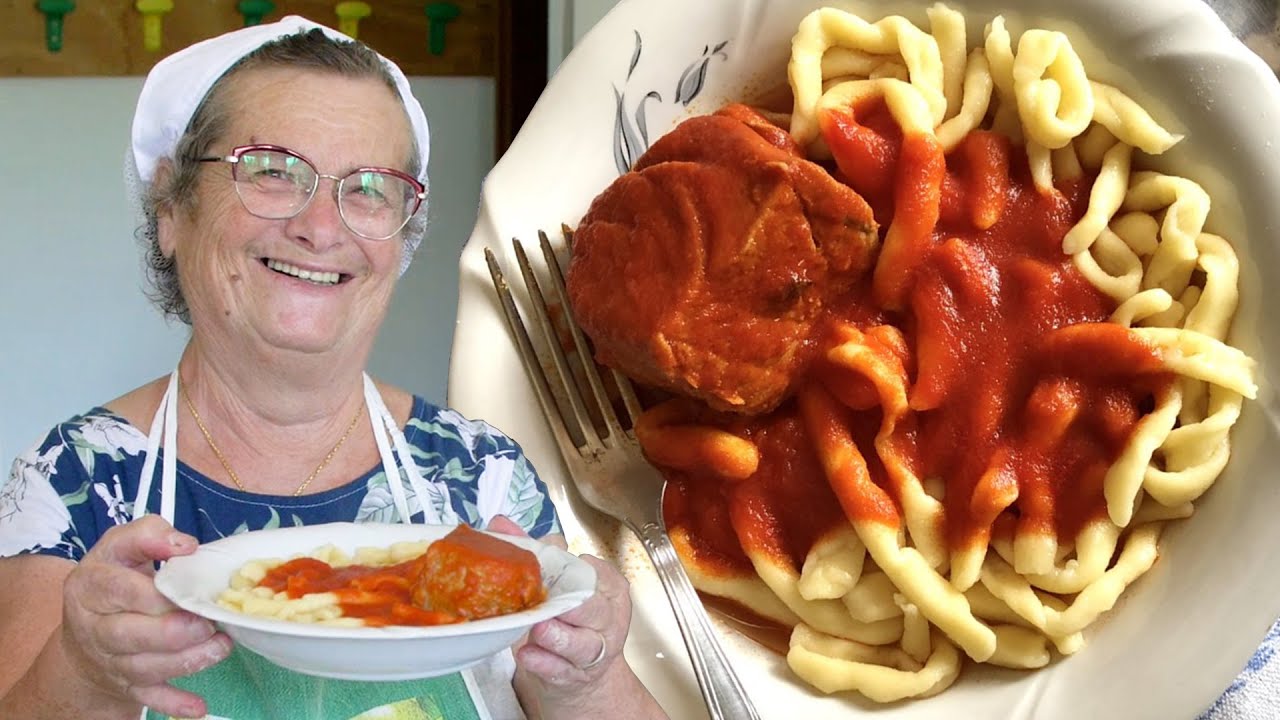 Enjoy Maria Teresa's gnocculi pasta with fresh tuna | Pasta Grannies