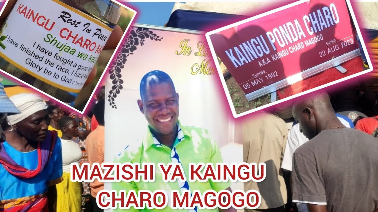 😭😭 MAZISHI YA KAINGU CHARO MAGOGO 😭 Mjanaheri tunalia😭 Go well broo 😭