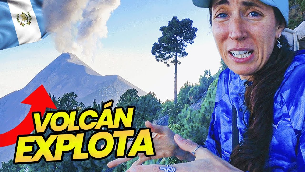 Sobrevivimos a un VOLCAN en ERUPCIÓN en GUATEMALA 🇬🇹 ACATENANGO | VUELTALMUN