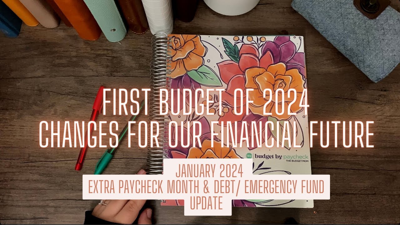 ✨ FIRST BUDGET OF 2024 ✨ BUDGET WITH ME: January 2024 $10,100 | How we are budgeting a extra check