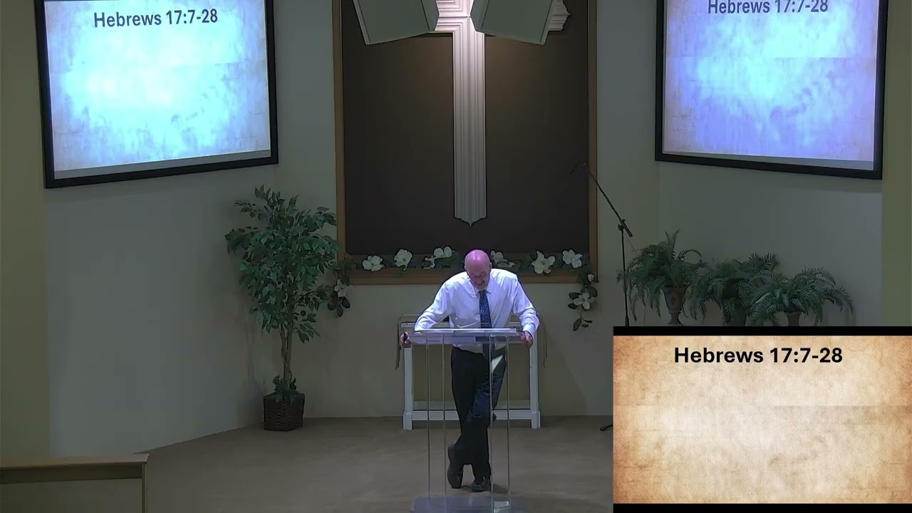 Hebrews 7 March 9th