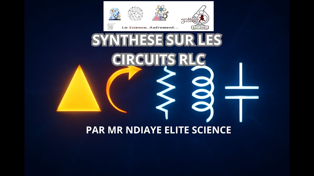 (TS/PC) 📽SYNTHESE ELECTRICITE ⚡#V3️⃣: ETUDE DU DIPOLE RLC: OSCILLATIONS ELECTRIQUES LIBRES