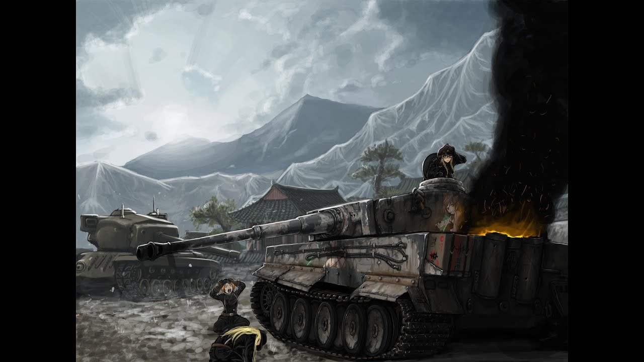 ANIME GIRLS UND PANZER EL PODER DE LOS TANQUES