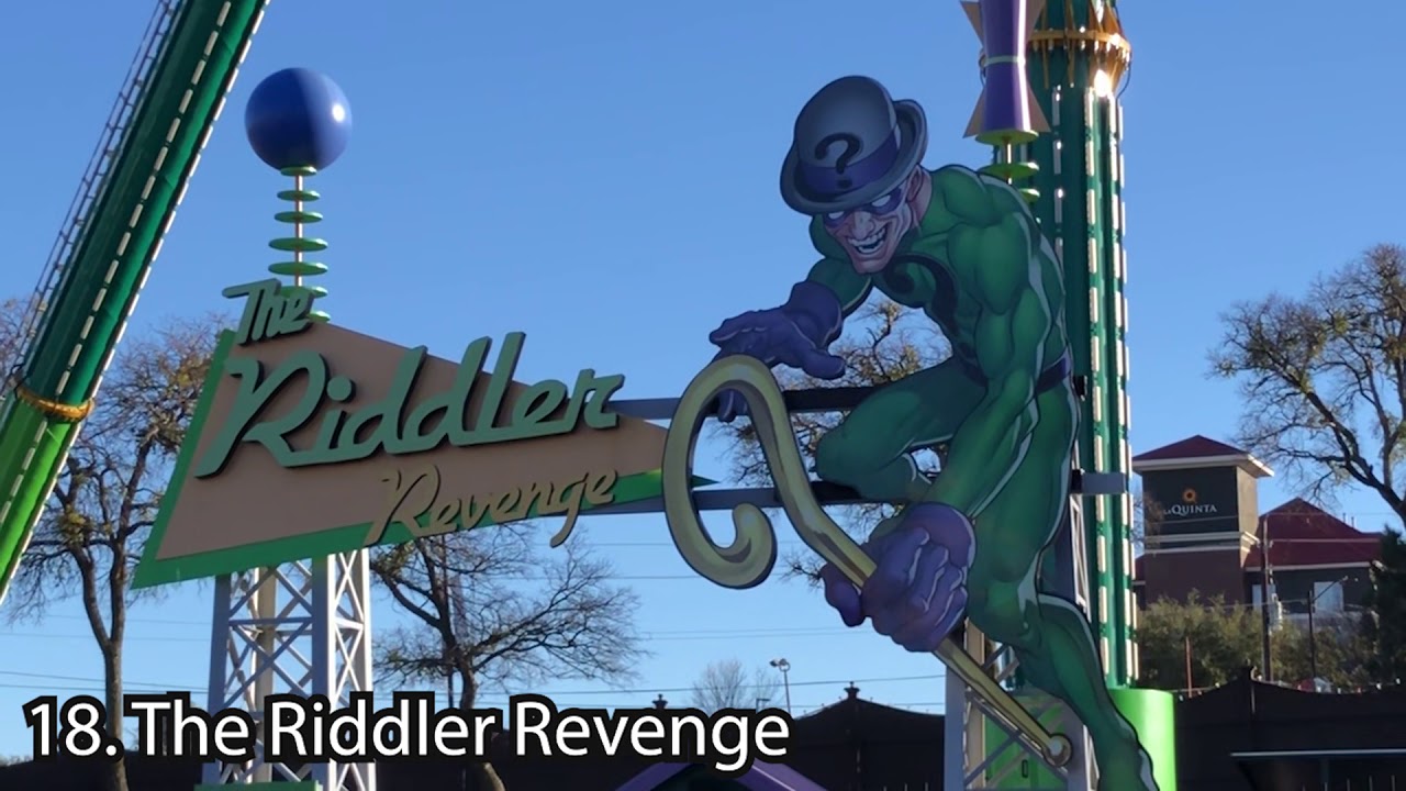 Every Ride at Six Flags Over Texas Ranked!