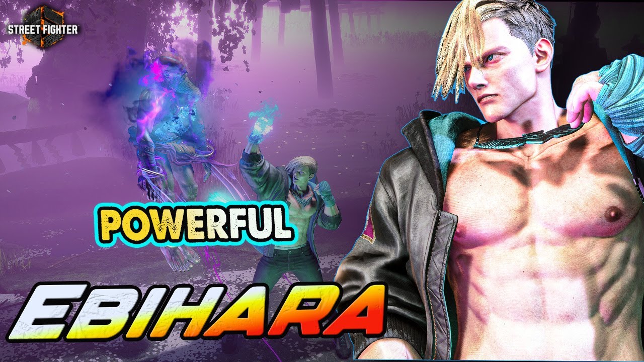 SF6 🔥 Ebihara ED Still World Best No.3 Ranked ED 🎮 Street Fghter 6 High-Level Gameplay