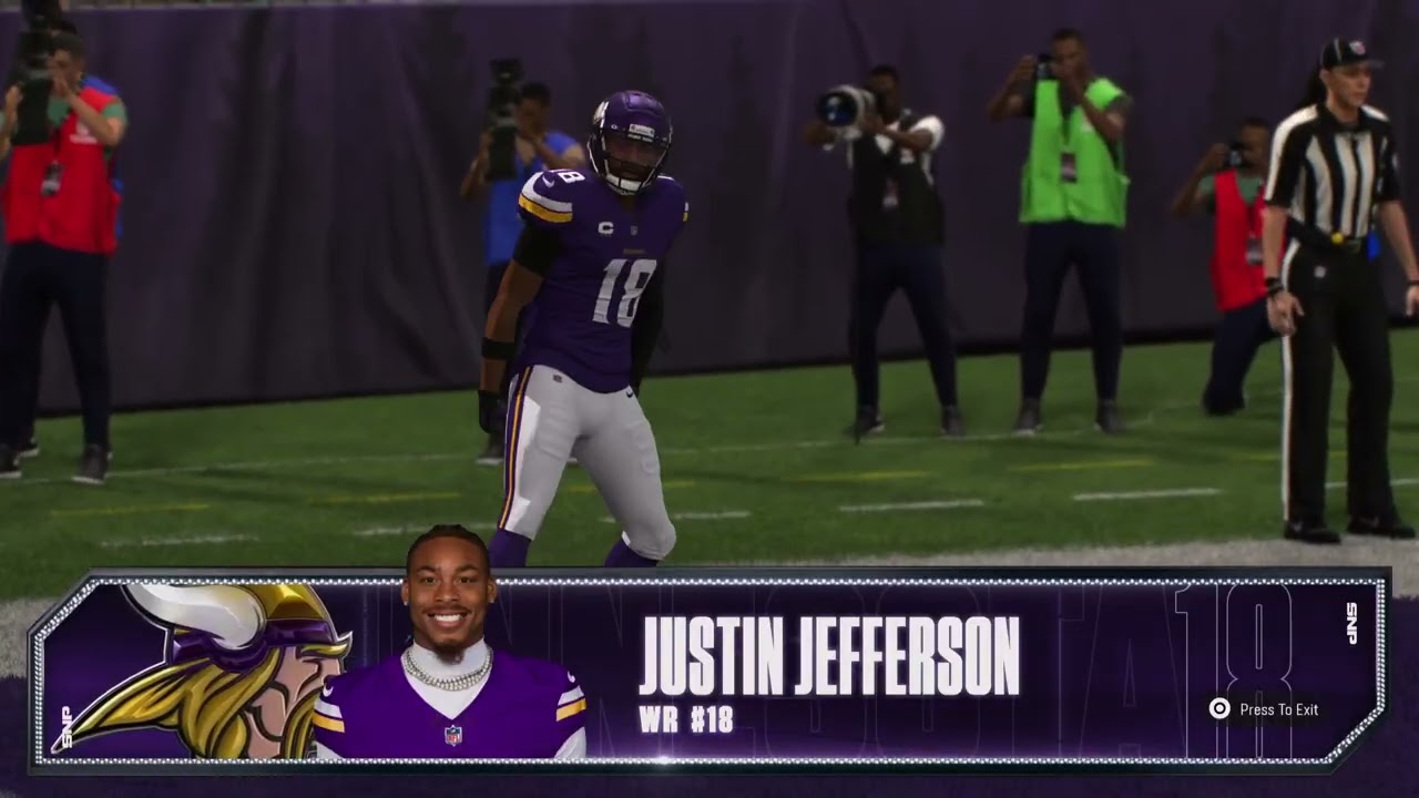 Game 30 2025 NFL season: Falcons @ Vikings September 14, 2025