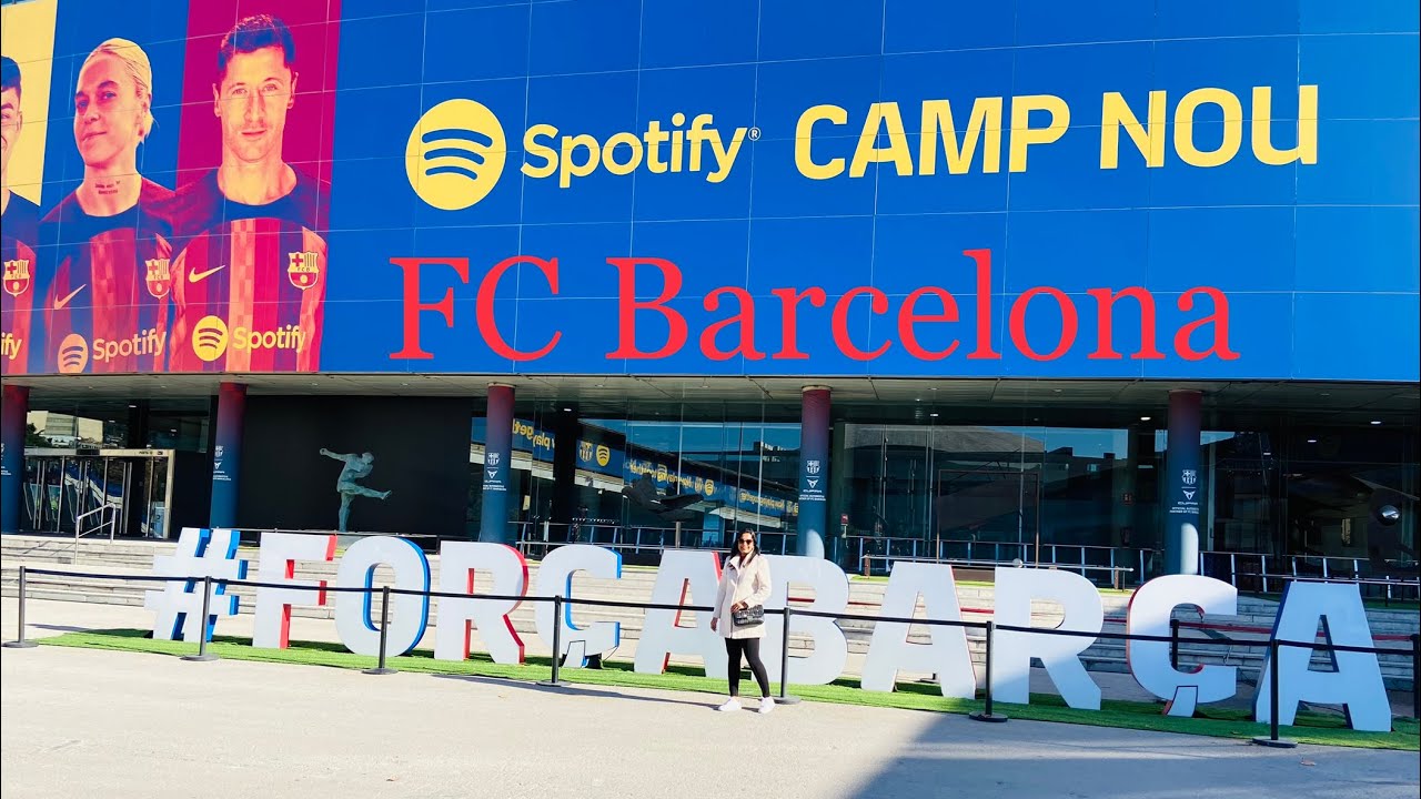 Largest Football stadium of Europe FC Barcelona, Camp Nou, Spain 🇪🇸
