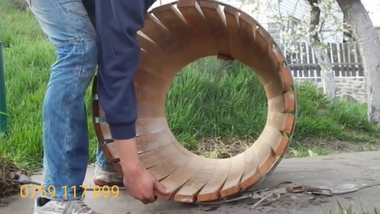 Fabricare  unui  butoi  lemn