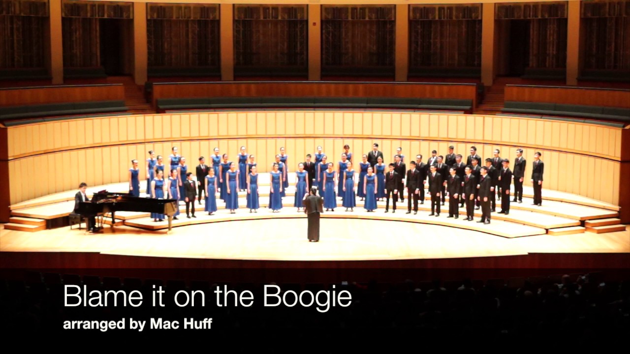 Blame it on the Boogie - arr. Mac Huff
