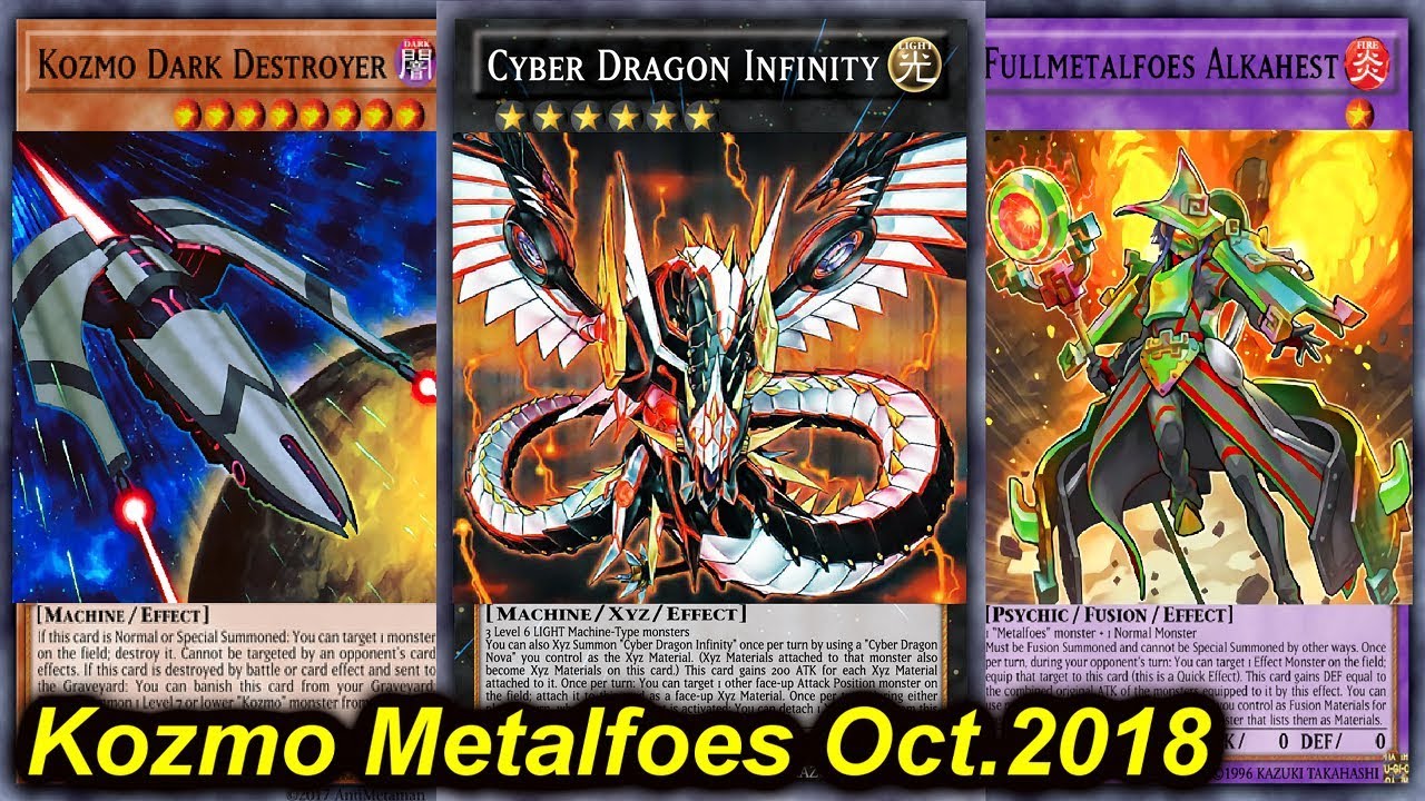 【YGOPRO】KOZMO METALFOES DECK *october 2018*