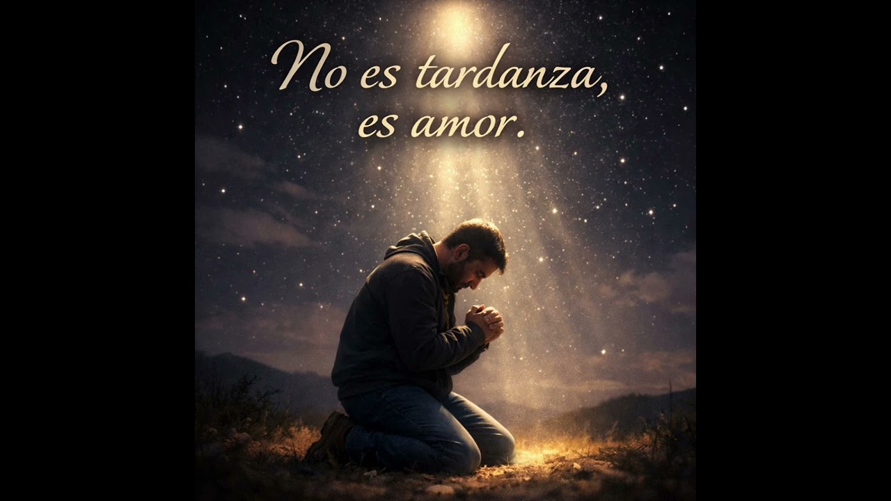 NO ES TARDANZA, ES AMOR.  camino hacia la vida 