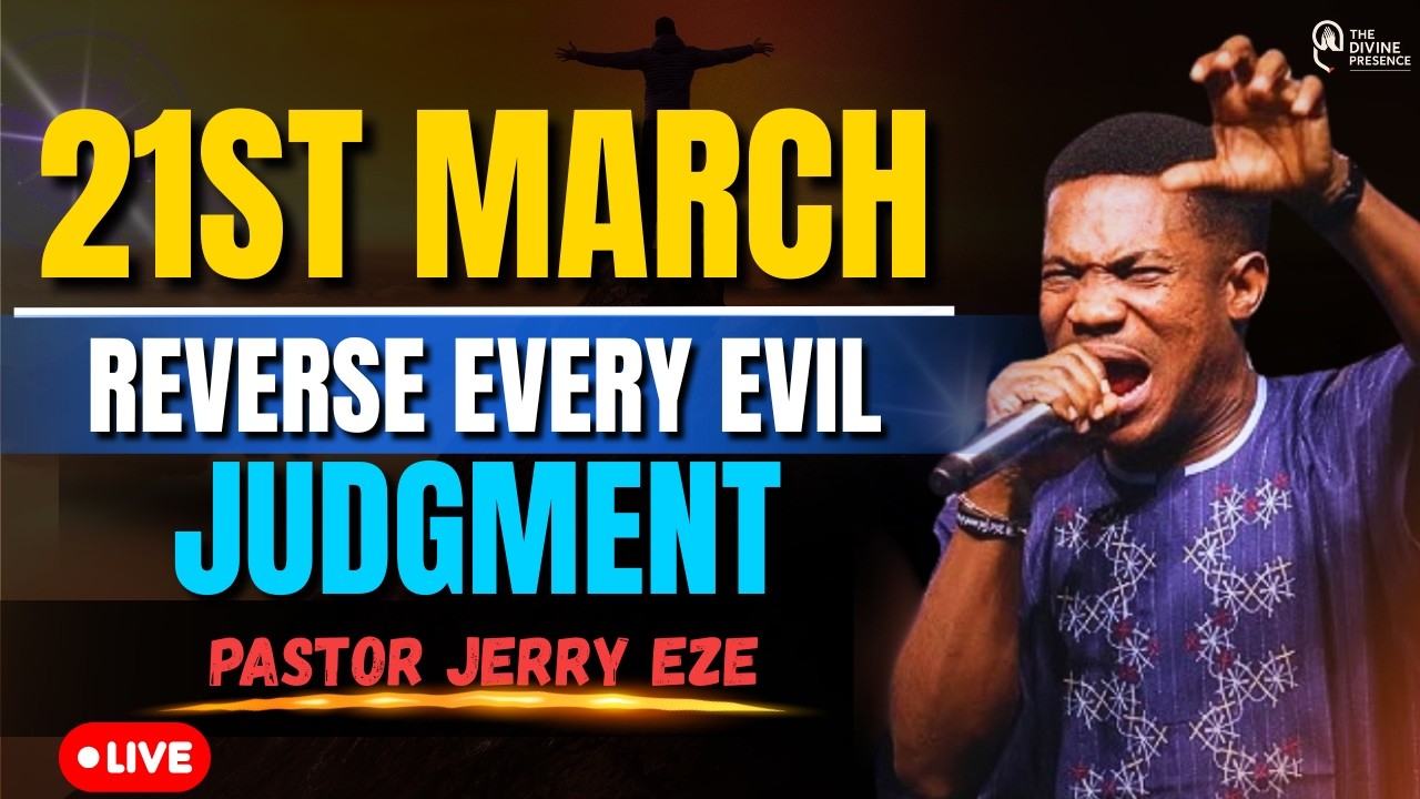 EL-ROI EL-ROI! REVERSE EVERY EVIL JUDGEMENT! PASTOR JERRY EZE | 17TH MARCH| MIDNIGHT PRAYER
