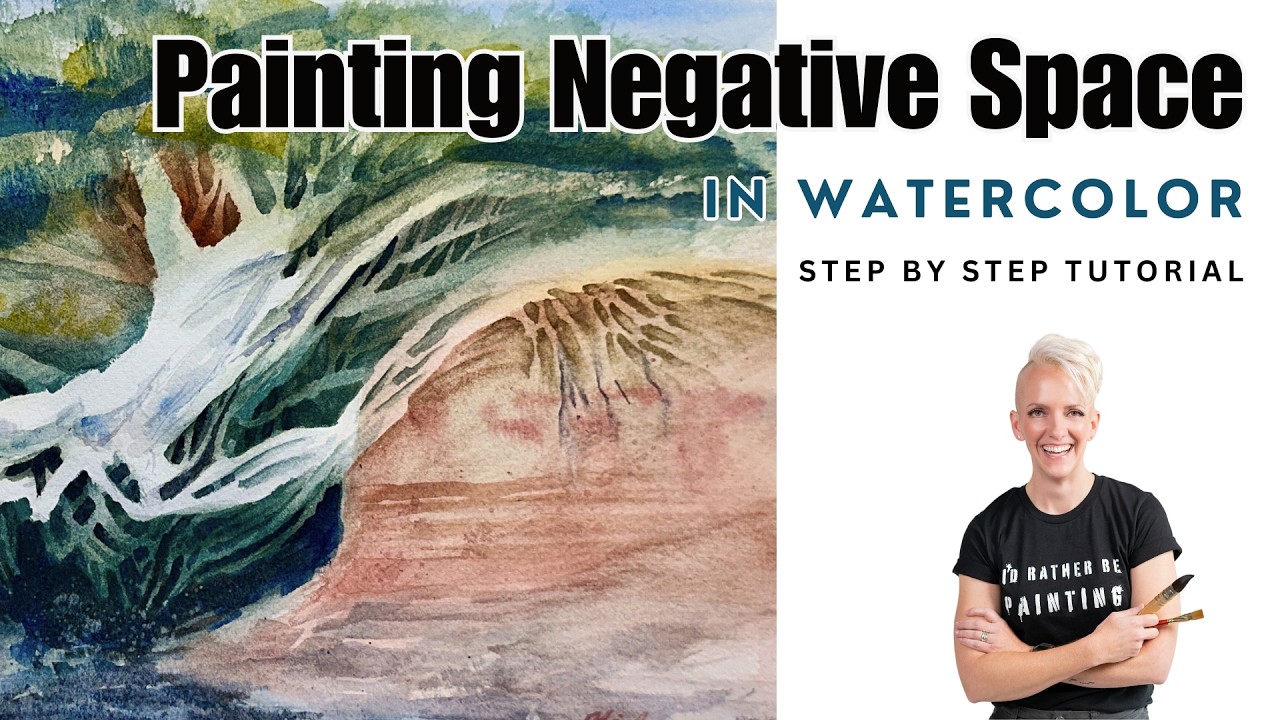 Painting Negative Space in Watercolor | The Tree of Life