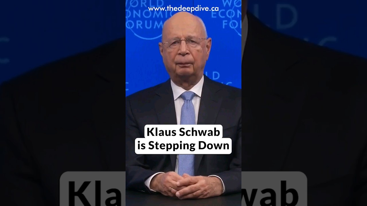 Клаус Шваб уходит из Всемирного экономического форума! #klausschwab #WEF #news #trending
