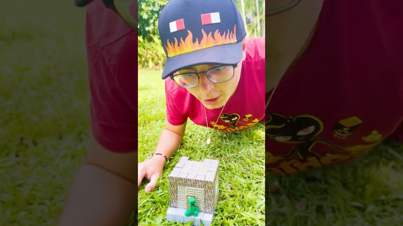 FIZ UMA CASA DO MINECRAFT