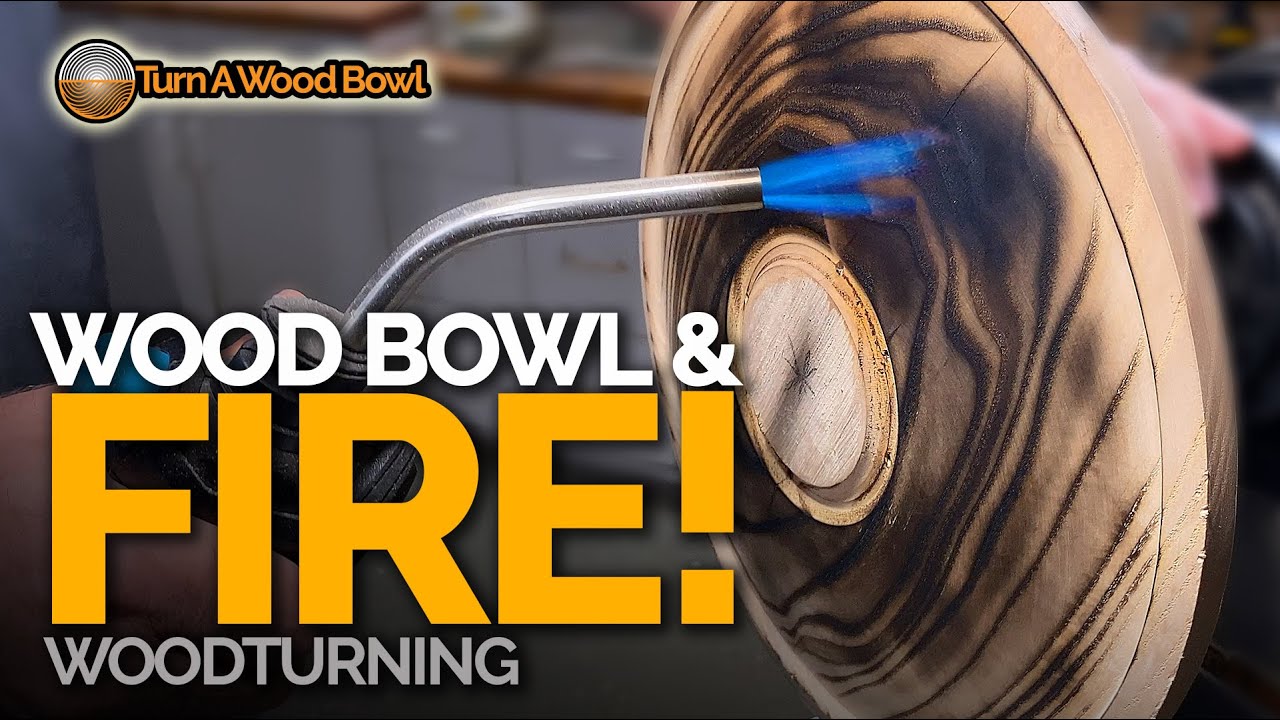 Super Dangerous Wood Bowl Finish FIRE – Video