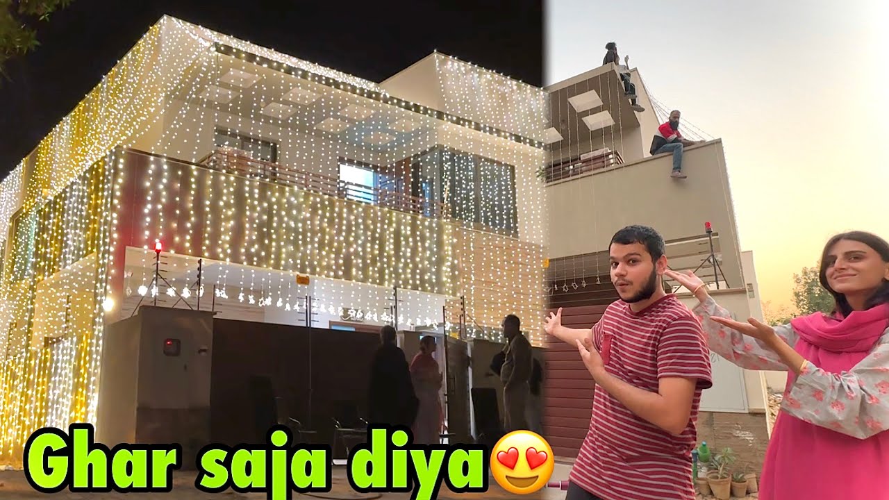 Теперь это похоже на свадебный дом 😍 | Светильник установил плохой свет 🥲