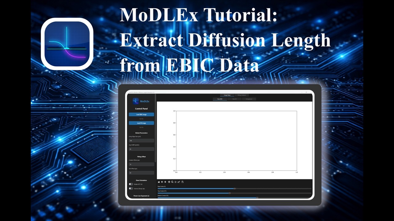 Tutorial to Use MoDLEx (Modern Diffusion Length Extractor)