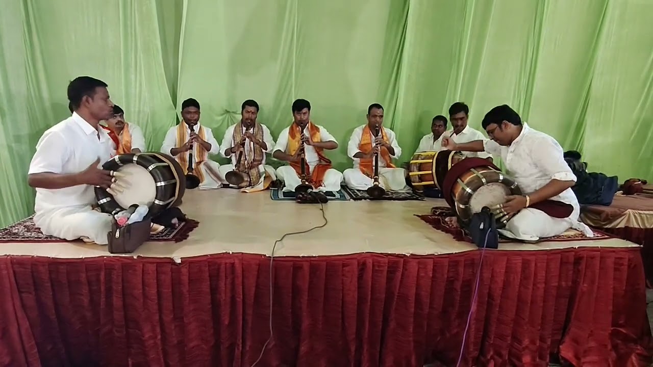 Sri Sita Ramula Kalyanam Chootamu Raarandi song #nadhaswaram #thavil #marriage #event #reels 