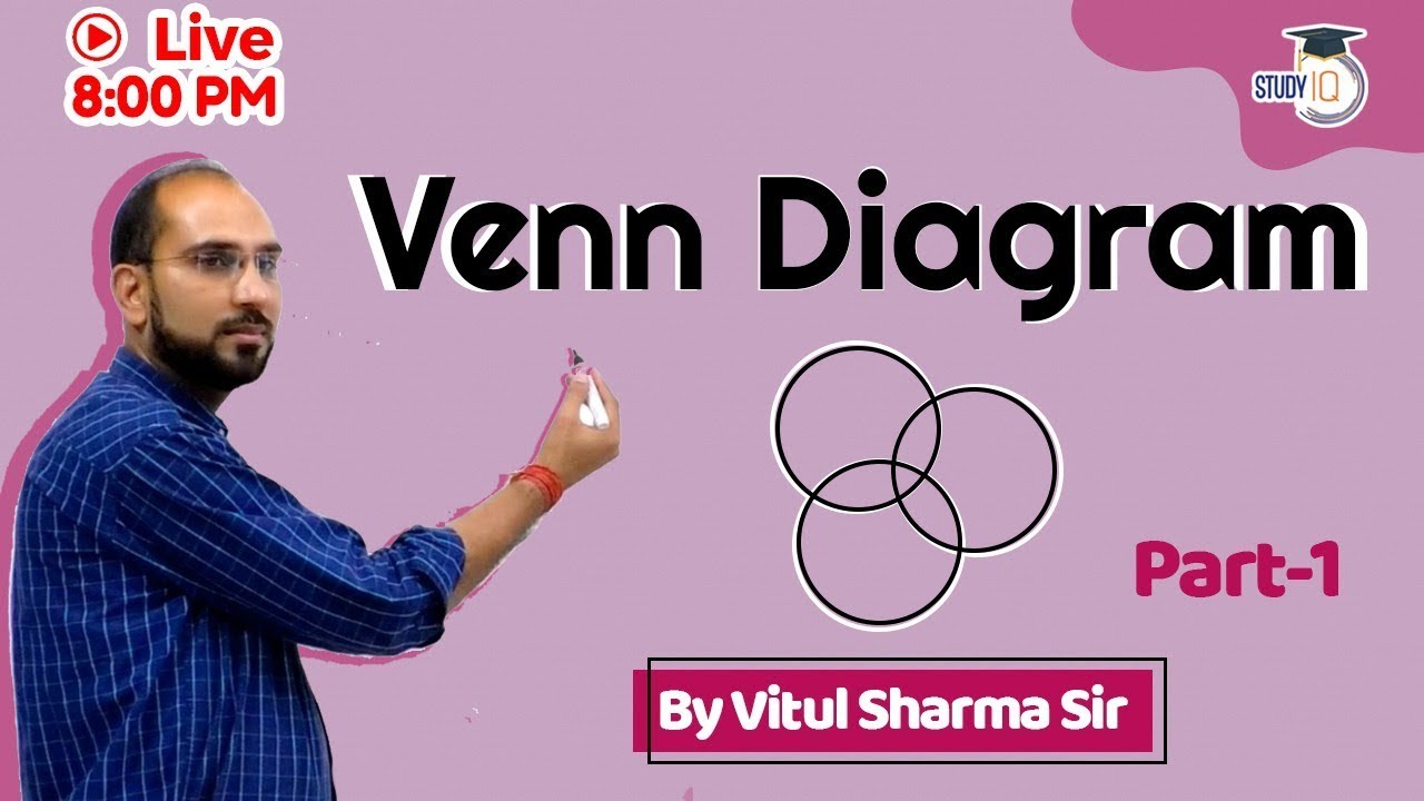 Venn Diagram (वेन आरेख ) || Reasoning Class || By Vitul Sir || Study IQ