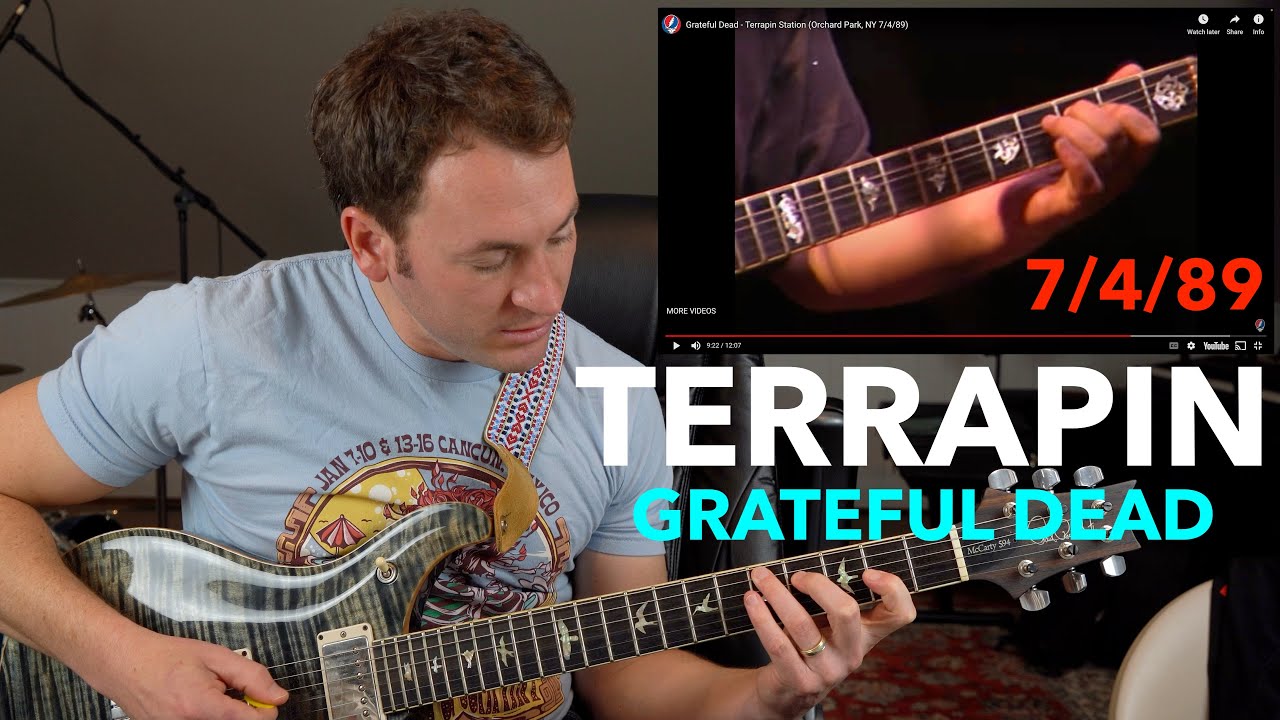 Реакция преподавателя игры на гитаре: Terrapin Station — Grateful Dead, 4 июля 1989 г. | КОНЦЕРТ 4K