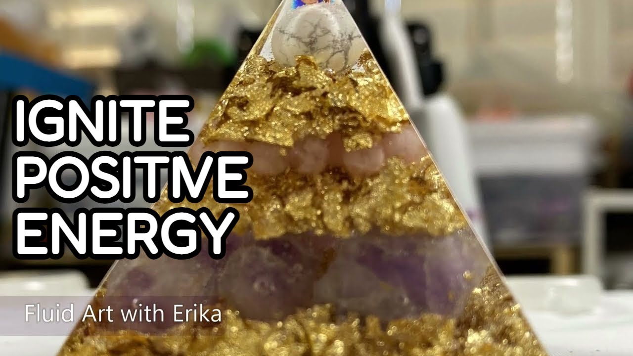 Ignite Your Positive Energy: Step-by-Step Guide to Making a Joyful Resin Orgone Pyramid