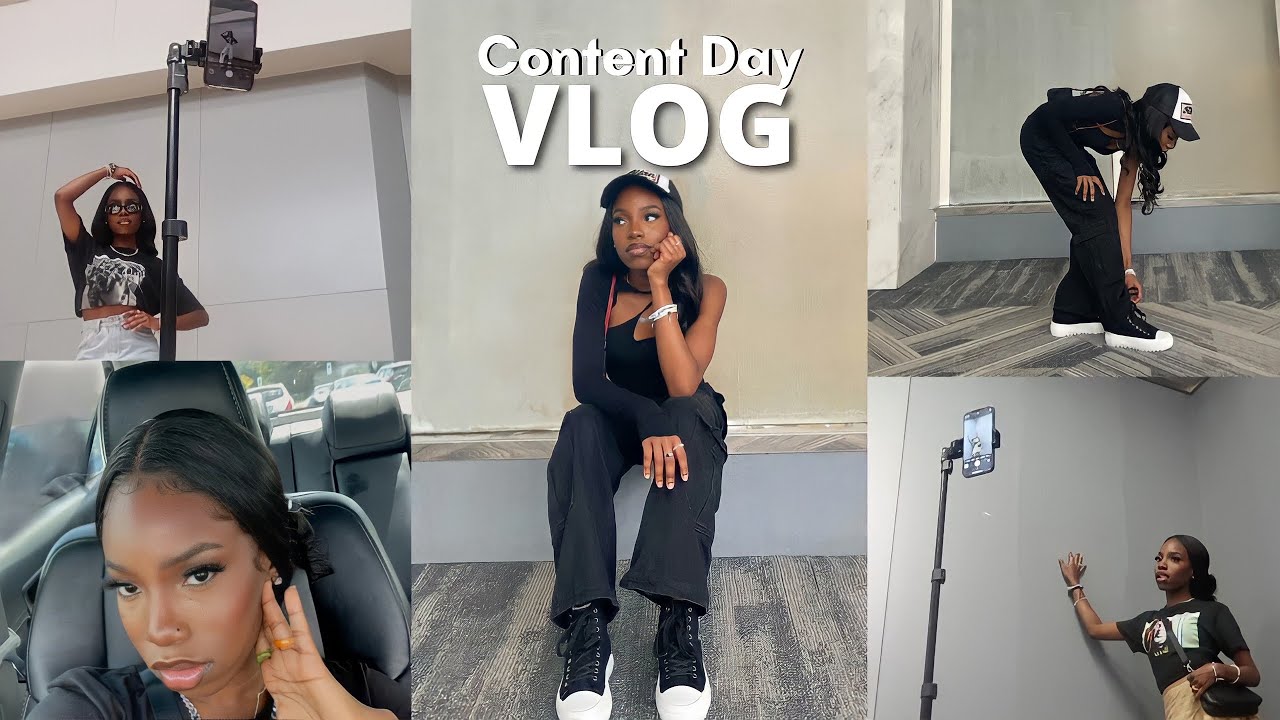 How I Take My Instagram Pictures || Content Day Vlog (Behind The Scenes: Location, Tips, Outfits)