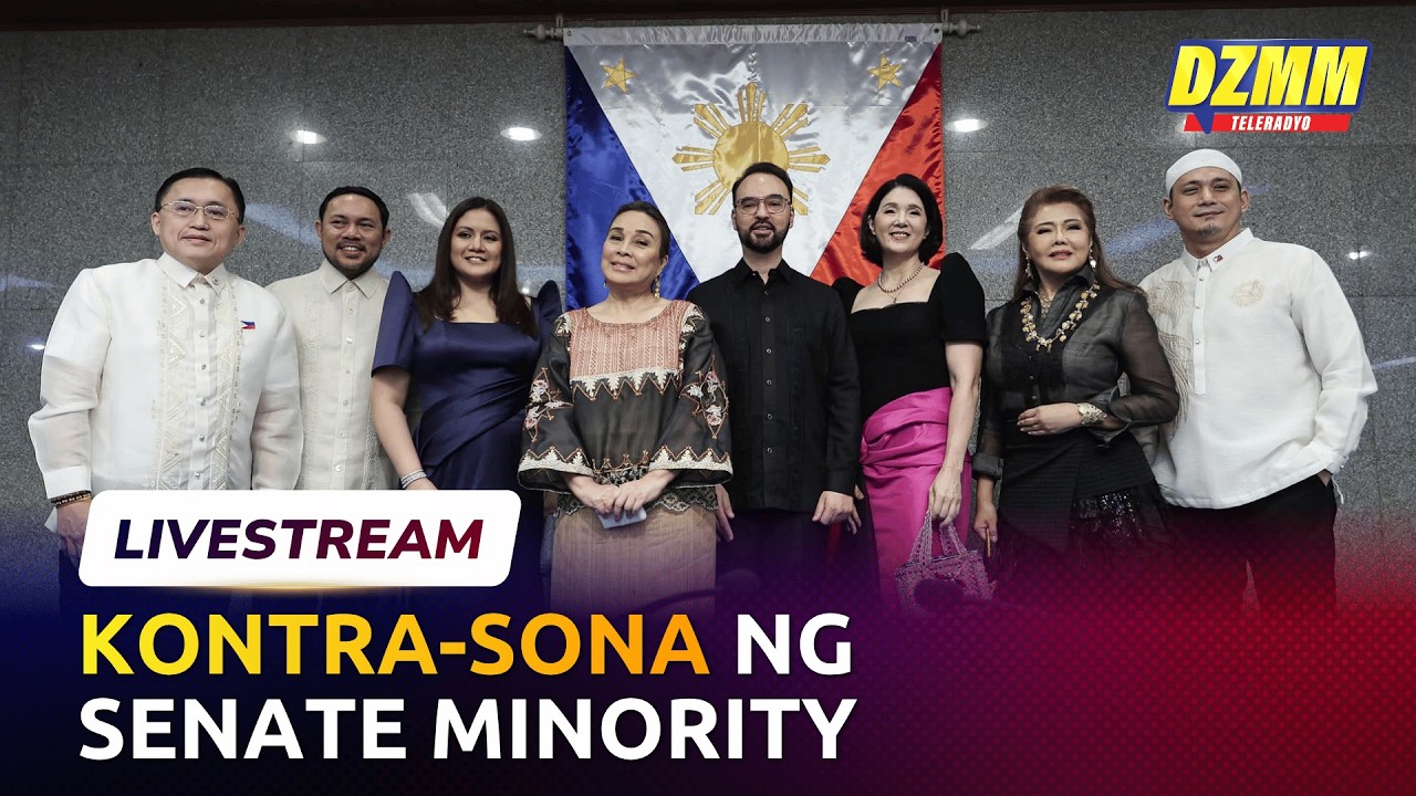 LIVE: Kontra-SONA 2026 of Senate minority | DZMM Teleradyo (28 July 2026)