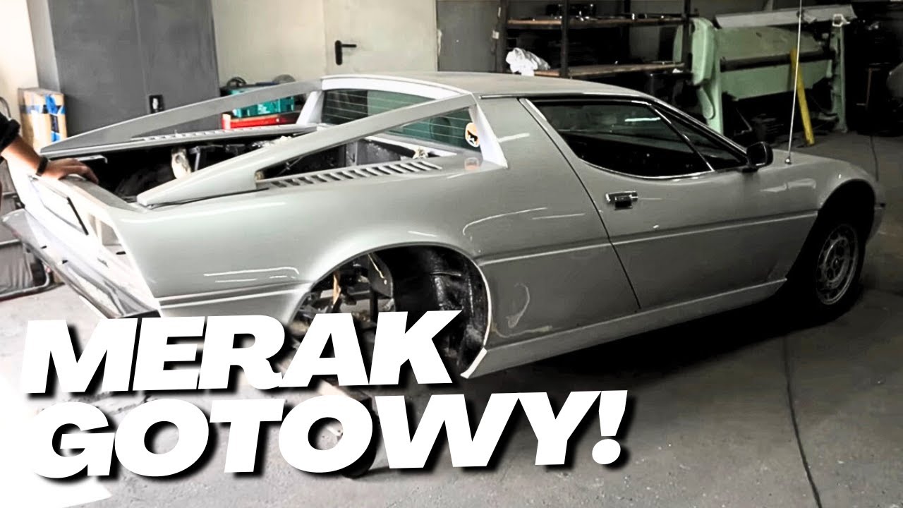 BLACHARKA NARESZCIE SKOŃCZONA! 🤩 | Maserati Merak